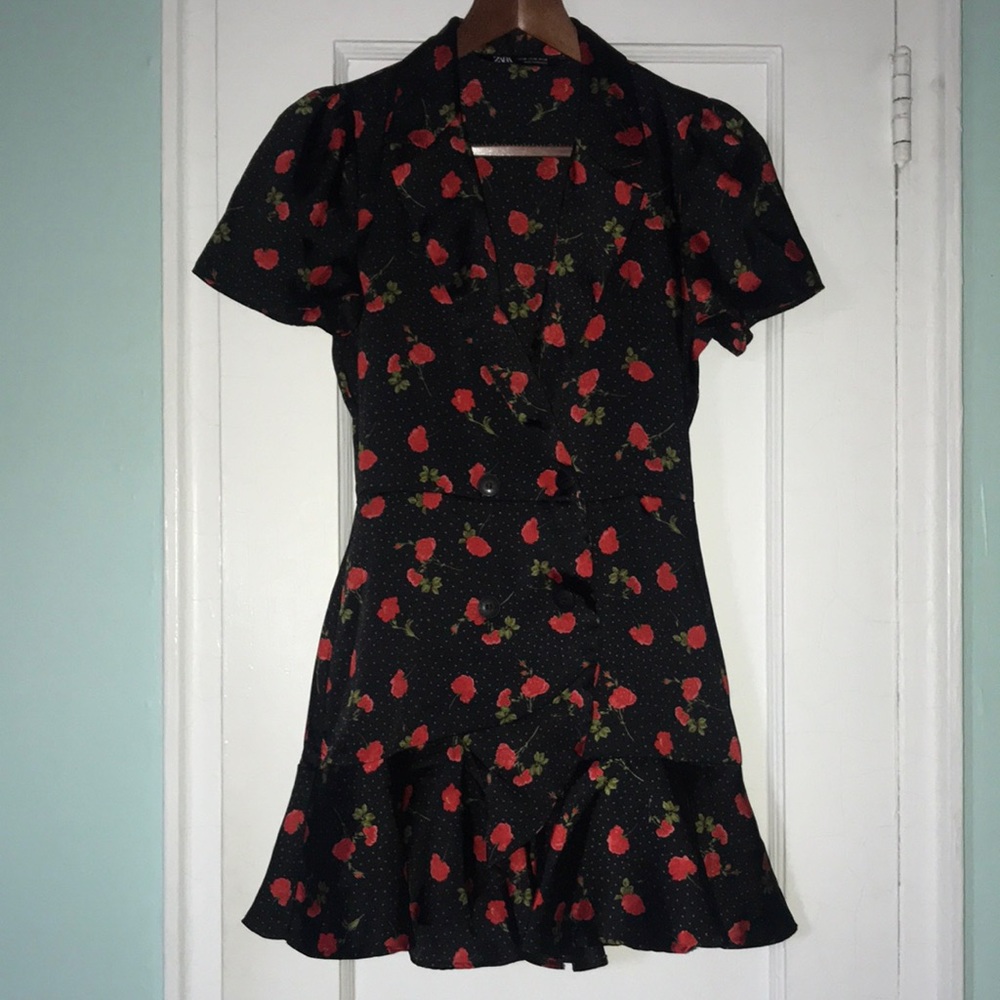 Zara floral romper